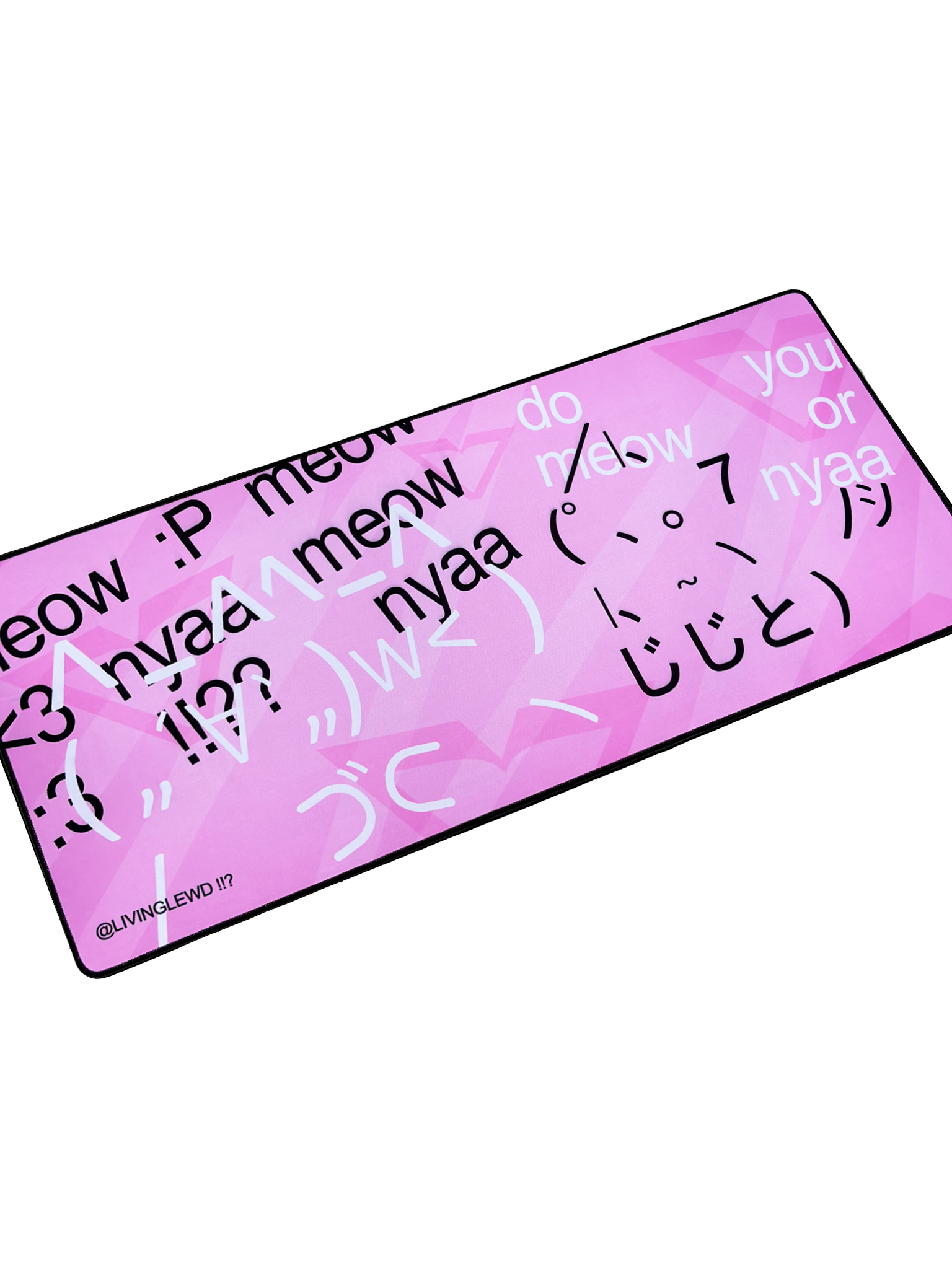 MEOW MEOW MOUSEPAD