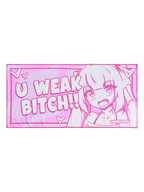 WEAK BXTCH GYM TOWEL