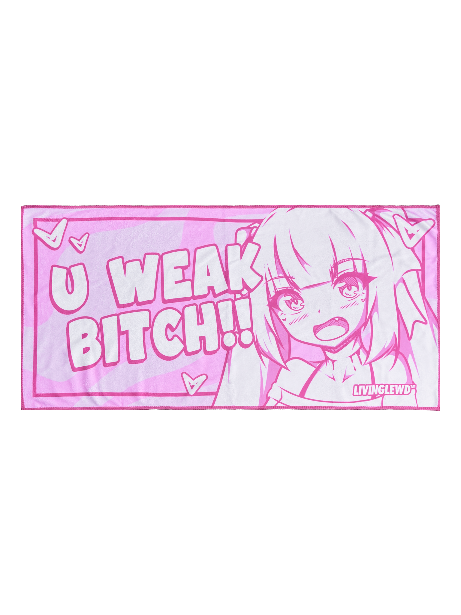 WEAK BXTCH GYM TOWEL