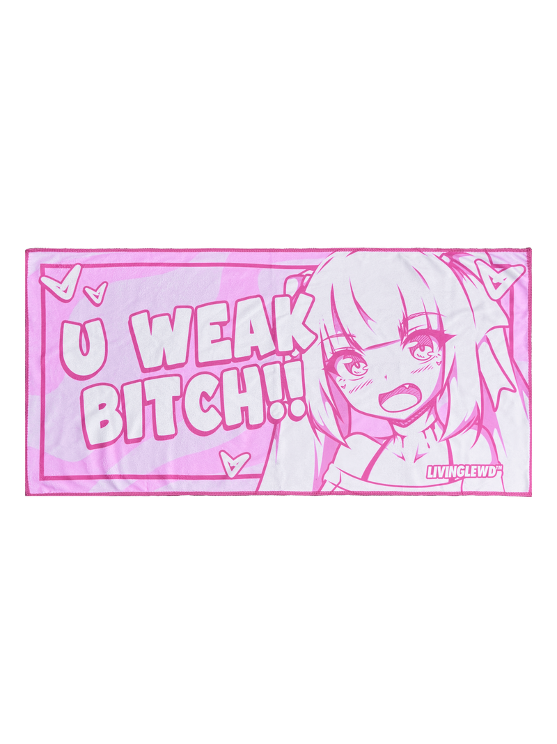 WEAK BXTCH GYM TOWEL